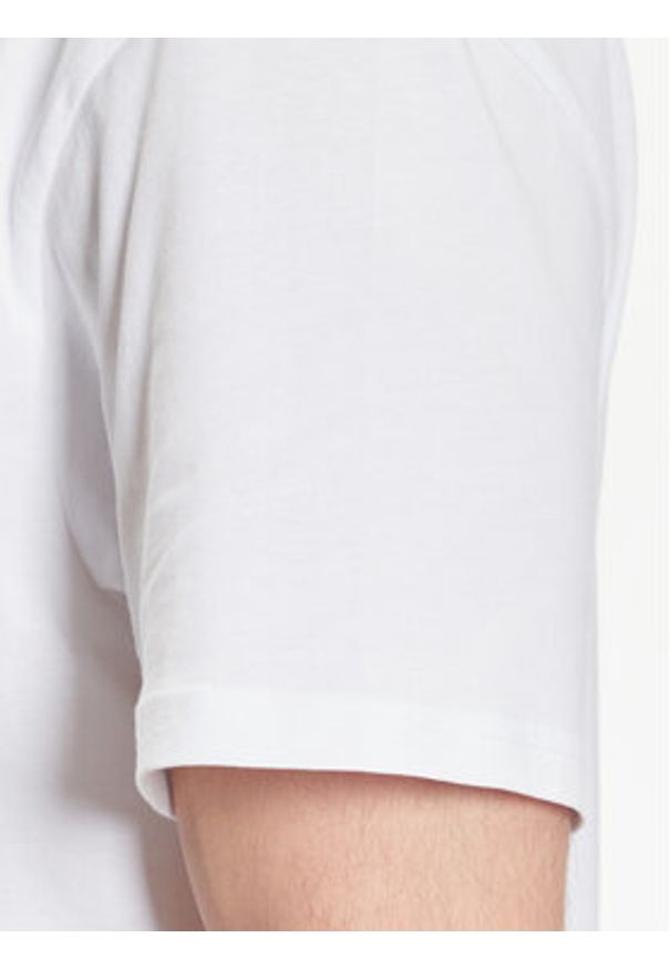 columbia - Columbia T-Shirt Basic Logo 1680053 Biały Regular Fit. Kolor: biały. Materiał: bawełna