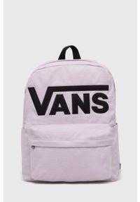 Vans plecak kolor fioletowy duży wzorzysty. Kolor: fioletowy #1