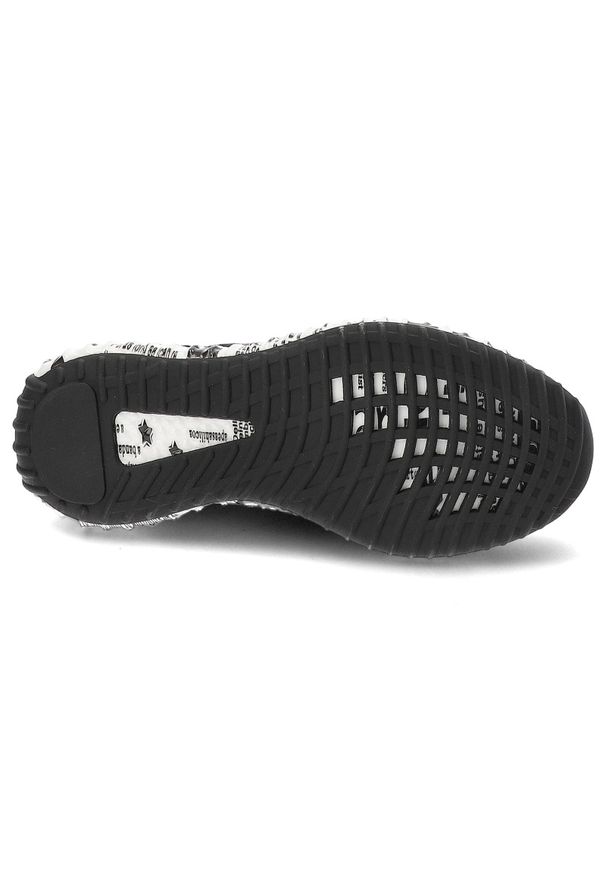 Granatowe Sneakersy Laura Vita Modne Obuwie Damskie. Kolor: niebieski. Materiał: materiał. Wzór: kwiaty, nadruk