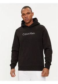 Calvin Klein Bluza Degrade Logo K10K112445 Czarny Regular Fit. Kolor: czarny. Materiał: bawełna