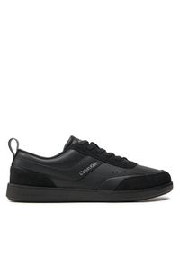 Calvin Klein Sneakersy Low Top Lace Up Lth Mix HM0HM00851 Czarny. Kolor: czarny. Materiał: skóra