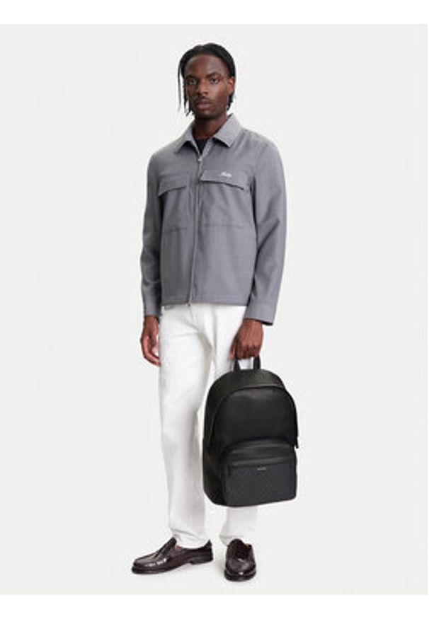 Calvin Klein Plecak Ck Must Mono Backpack LV04D3187G Czarny. Kolor: czarny. Materiał: skóra
