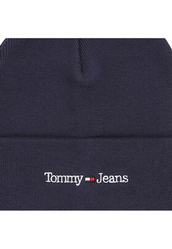 Tommy Jeans Czapka AM0AM11340 Granatowy. Kolor: niebieski. Materiał: materiał