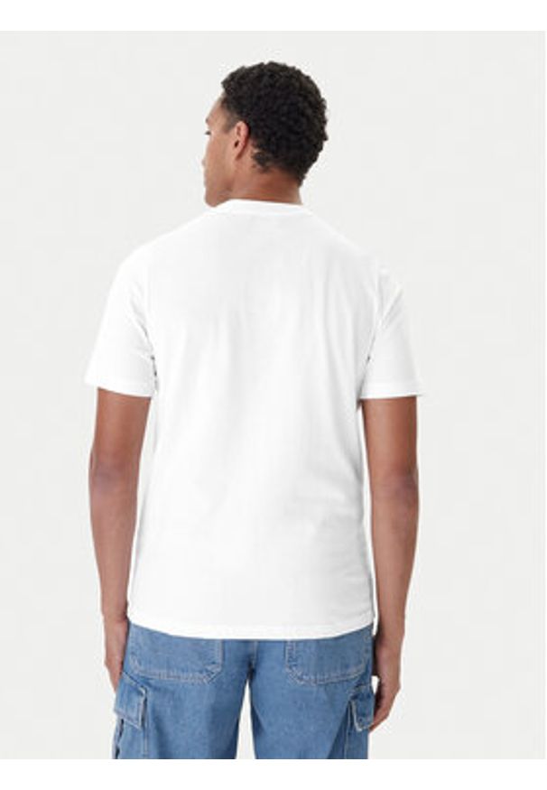 Kappa Komplet t-shirtów Logo Sylvo 322562W Biały Regular Fit. Kolor: biały. Materiał: bawełna