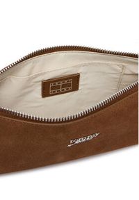 Tommy Jeans Torebka Tjw Must Suede Shoulder Bag AW0AW18454 Brązowy. Kolor: brązowy. Materiał: skórzane, zamszowe #3
