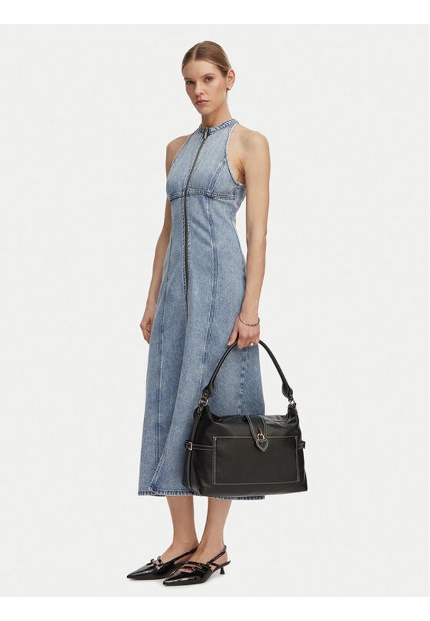 Liu Jo Torebka AA6060 E1109 Czarny. Kolor: czarny. Materiał: skórzane