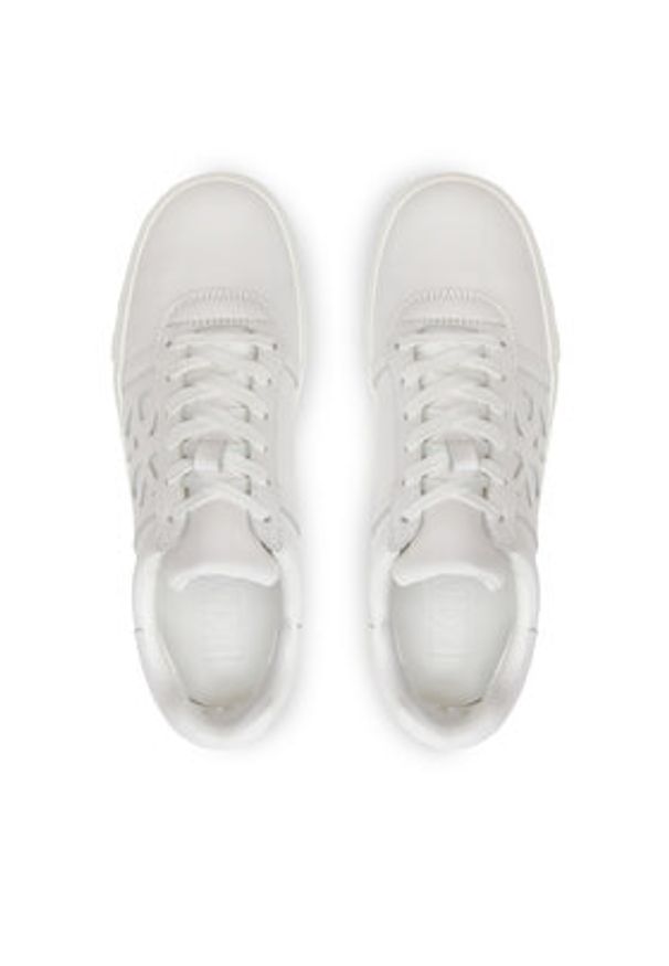 DKNY Sneakersy K1427962 Biały. Kolor: biały. Materiał: skóra