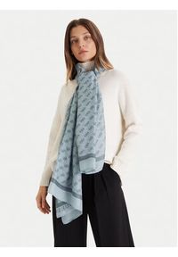 Guess Szal AW5341 POL03 Niebieski. Kolor: niebieski. Materiał: poliester #2