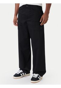 Adidas - adidas Spodnie materiałowe Premium Essentials JY2636 Czarny Loose Fit. Kolor: czarny. Materiał: bawełna