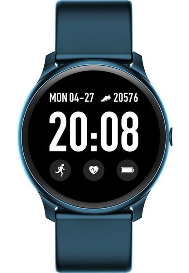 Smartwatch Gino Rossi ZG312D Niebieski (14818-uniw). Rodzaj zegarka: smartwatch. Kolor: niebieski