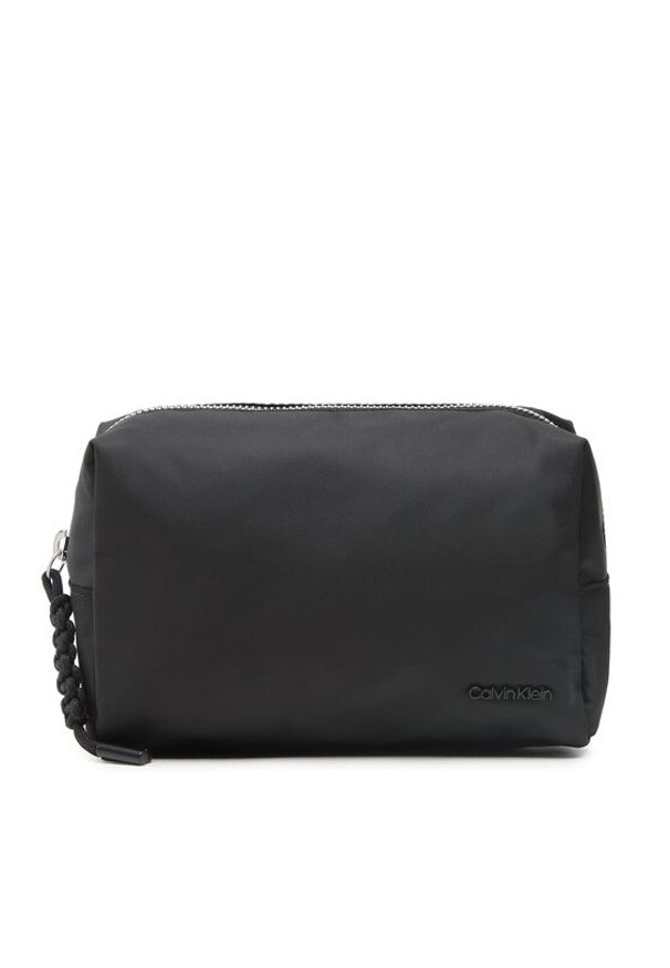 Calvin Klein Kosmetyczka Nylon Washbag K60K610782 Czarny. Kolor: czarny. Materiał: materiał