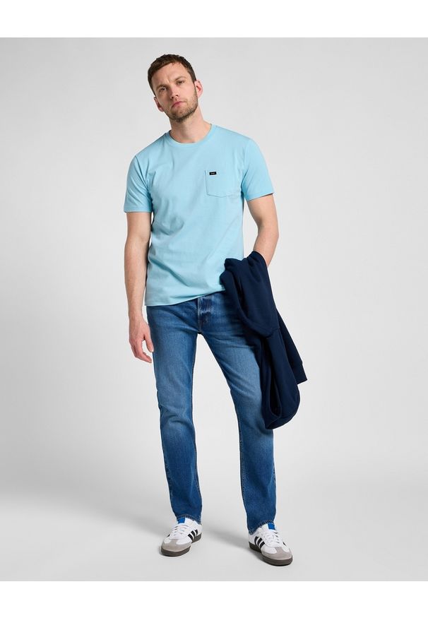 Lee - LEE MĘSKIE SPODNIE JEANSOWE RIDER BALLINGER 112355869
