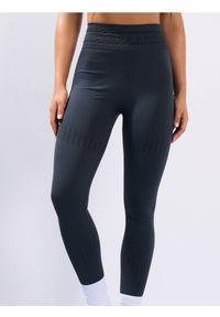 Sinsay - Legginsy sportowe z ozdobnym przeszyciem w pasie - szary. Kolor: szary. Styl: sportowy