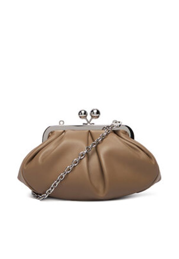 Weekend Max Mara Torebka 2615511164600 Brązowy. Kolor: brązowy. Materiał: skórzane