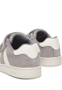 Geox Sneakersy J Eclyper Boy J65LSC 022BC C0579 M Szary. Kolor: szary. Materiał: skóra, zamsz #3