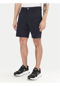 EA7 Emporio Armani Szorty sportowe 7M000194 AF14589 UB102 Granatowy Regular Fit. Kolor: niebieski. Materiał: syntetyk