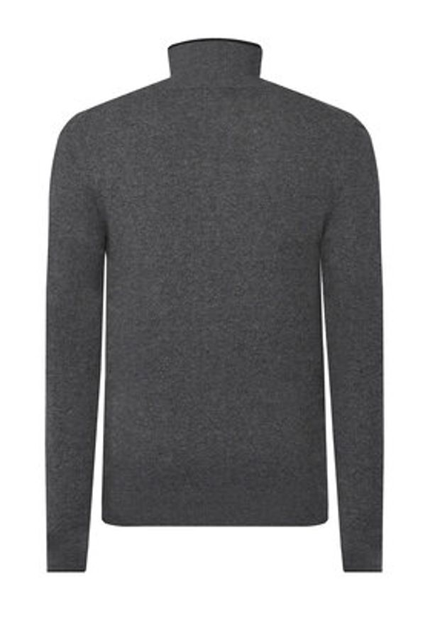 Marc O'Polo Kardigan M29 5144 61196 Szary Regular Fit. Typ kołnierza: polo. Kolor: szary. Materiał: bawełna