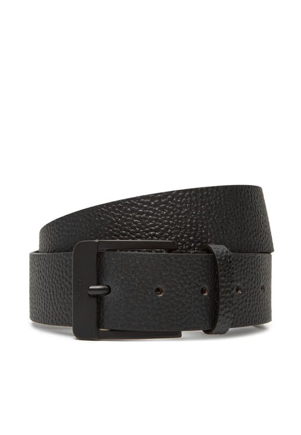 Calvin Klein Jeans Pasek Męski Classic 40Mm LV04G7021G Czarny. Kolor: czarny. Materiał: skóra