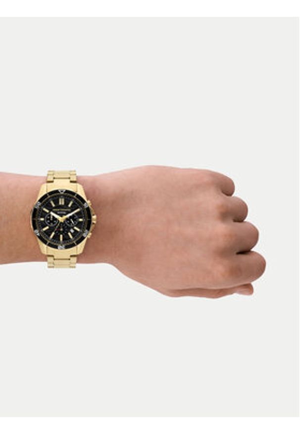 Armani Exchange Zegarek Spencer AX1958 Złoty. Kolor: złoty