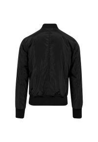 Urban Classics - Kurtka Bomberka Męska Jeden Kolor. Kolor: czarny. Sport: turystyka piesza