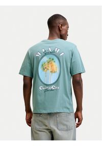 Jack & Jones T-Shirt City Photoprint 12288353 Zielony Regular Fit. Kolor: zielony. Materiał: bawełna #1