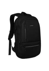 Plecak podróżny Peterson PTN-63105 czarny. Kolor: czarny. Styl: elegancki