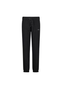 Jogging kobieta CMP. Kolor: czarny. Materiał: dresówka. Sezon: lato. Sport: bieganie #1