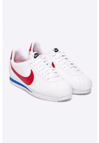 Nike Sportswear - Buty Classic Cortez. Nosek buta: okrągły. Kolor: biały. Model: Nike Cortez #5