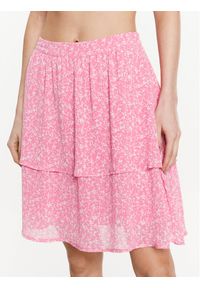 Moss Copenhagen Spódnica mini 17524 Różowy Basic Fit. Kolor: różowy. Materiał: syntetyk