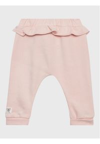 Zippy Spodnie dresowe ZNGAP0401 23001 Różowy Regular Fit. Kolor: różowy. Materiał: bawełna