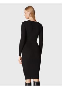 Morgan Sukienka koktajlowa 222-RMBIZ Czarny Slim Fit. Kolor: czarny. Materiał: syntetyk. Styl: wizytowy #4