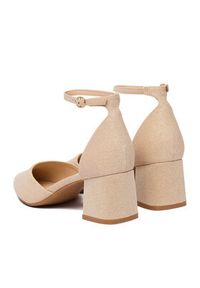 Jenny - JENNY Czółenka CEO-SW25-5 02 Beżowy. Kolor: beżowy. Materiał: materiał #8