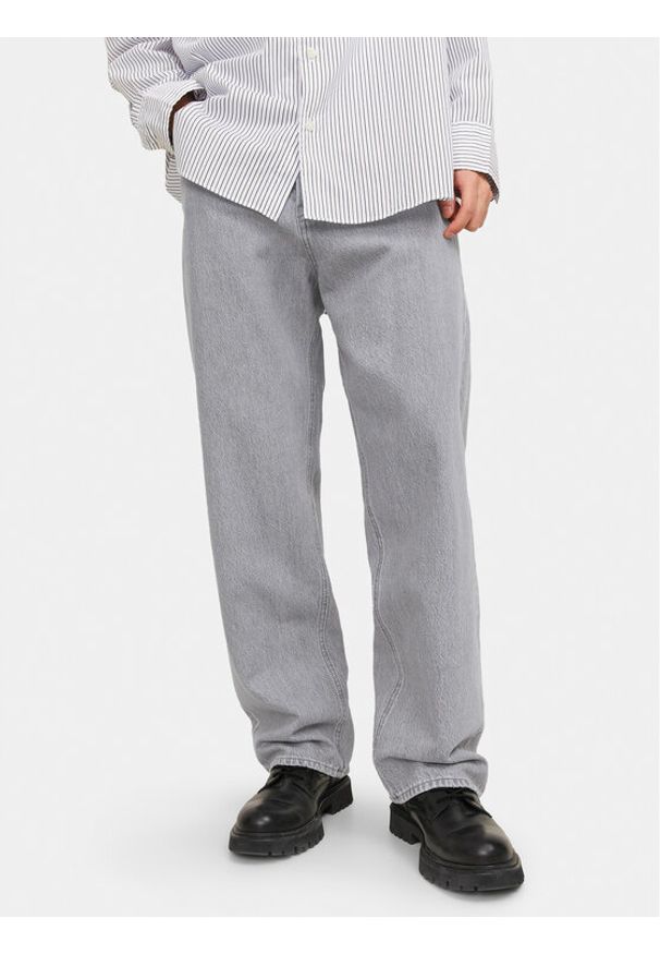 Jack & Jones Jeansy Alex 12249060 Szary Baggy Fit. Kolor: szary