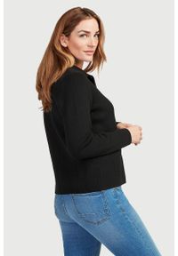 Cellbes - Krótki rozpinany sweter z kołnierzem i guzikami. Kolor: czarny. Materiał: bawełna. Długość rękawa: długi rękaw. Długość: krótkie #2