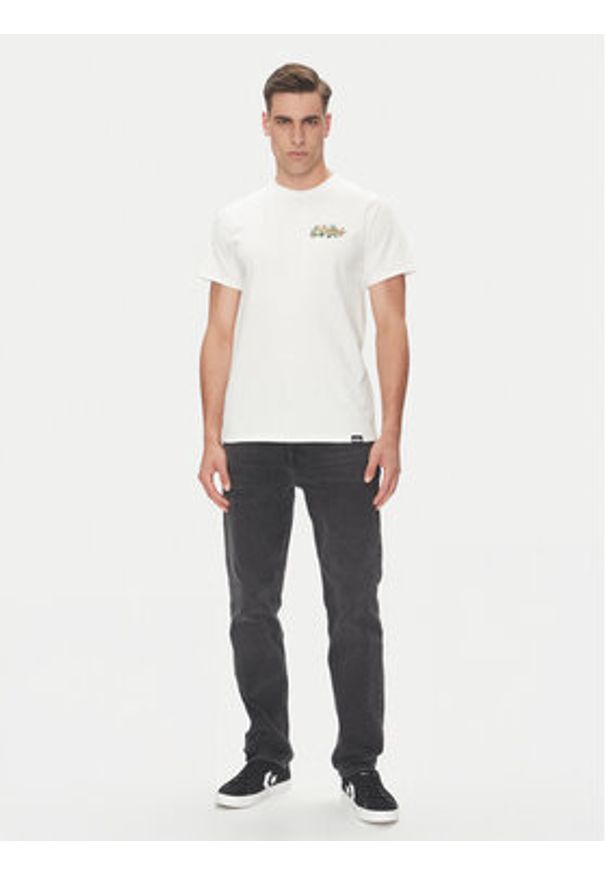 Etnies T-Shirt Rose Arrow 4130004131 Biały Regular Fit. Kolor: biały. Materiał: bawełna