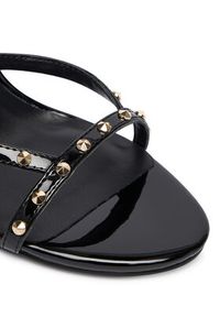 Just Cavalli Sandały 79RA3S20 ZSD52 Czarny. Kolor: czarny. Materiał: skóra #6