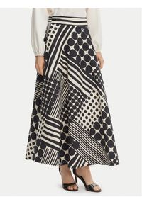 Rinascimento Spódnica trapezowa CFC0127529003 Czarny Regular Fit. Kolor: czarny. Materiał: bawełna #1