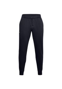 Spodnie fitness męskie Under Armour Rival Fleece Joggers. Kolor: czarny. Sport: fitness