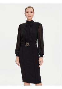 Rinascimento Sukienka koktajlowa CFC0126210003 Czarny Slim Fit. Kolor: czarny. Materiał: syntetyk. Styl: wizytowy #1