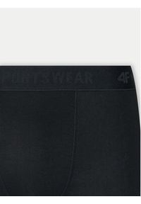4f - 4F Komplet 2 par bokserek 4FAW23UBXSM027 Czarny Slim Fit. Kolor: czarny. Materiał: bawełna #4