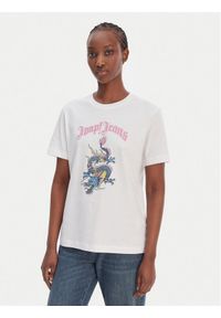 JOOP! Jeans T-Shirt Trinessa 30102434 Biały Regular Fit. Kolor: biały. Materiał: bawełna #1