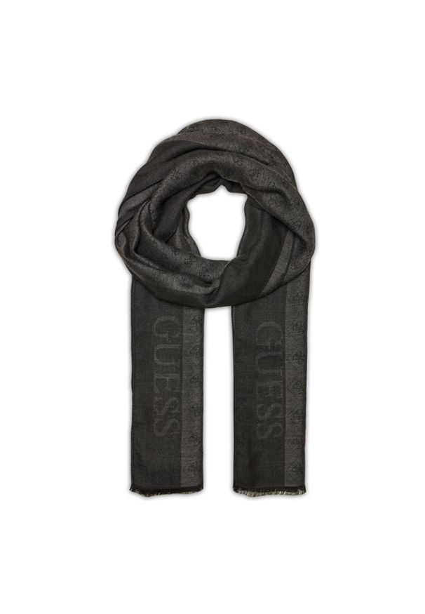 Szal Guess. Kolor: czarny