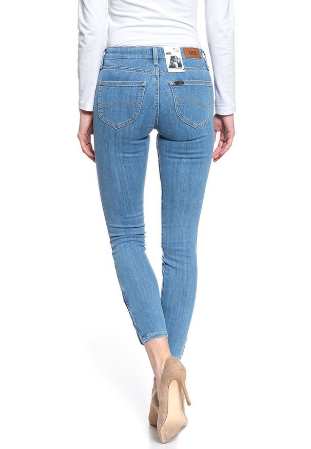 Lee - SPODNIE DAMSKIE LEE SCARLETT CROPPED FRESH NEO L30CPFML 112106369