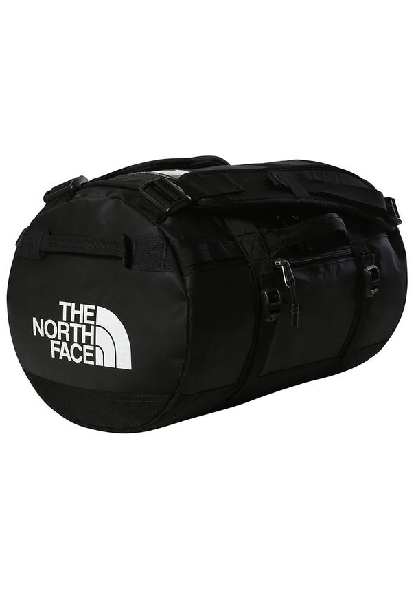 Torba The North Face Base Camp Duffel XS 0A52SS53R1 - czarna. Kolor: czarny. Materiał: nylon. Wzór: paski