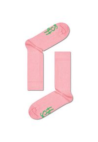 Happy-Socks - Happy Socks Zestaw 5 par wysokich skarpet unisex XSMS44-0200 Kolorowy. Materiał: materiał, bawełna. Wzór: kolorowy #3