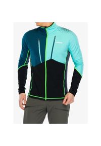 CRAZY - Bluza z kapturem męska Crazy Pull Neutron. Typ kołnierza: kaptur. Kolor: zielony. Sezon: zima. Sport: narciarstwo