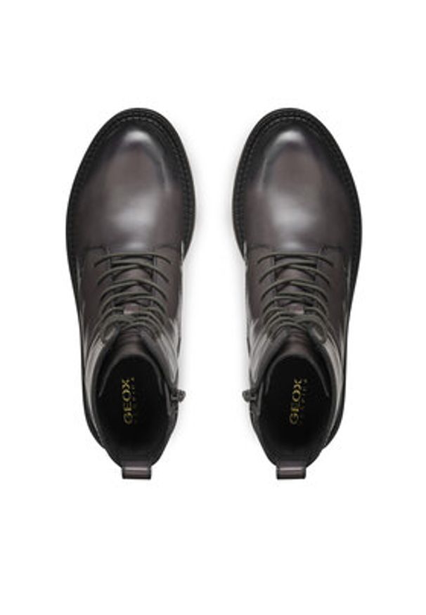 Geox Trzewiki D Serilda D46WYG 00043 C6029 Brązowy. Kolor: brązowy. Materiał: skóra