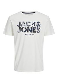 Jack & Jones - Jack&Jones T-Shirt 12235189 Biały Regular Fit. Kolor: biały. Materiał: bawełna #5