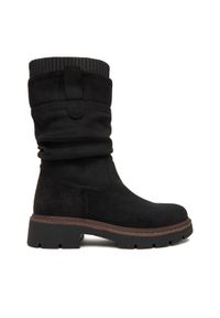 Clara Barson Botki CEO-WS6332-01 Czarny. Kolor: czarny. Materiał: materiał