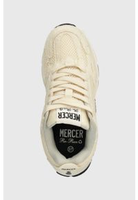Mercer Amsterdam sneakersy The Re-Run Pineapple kolor beżowy ME223037. Nosek buta: okrągły. Kolor: beżowy. Materiał: materiał, guma. Sport: bieganie #4
